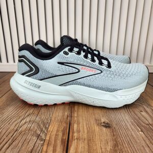 Brooks Glycerin 21 Running Shoes Womens Sz 8 B Mint Green Black Low 1204081B410